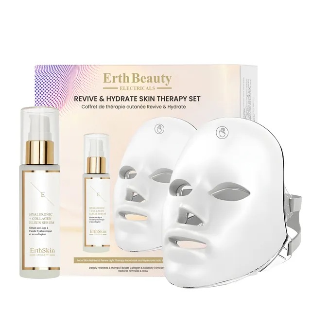 erth-skin-gift-sets-revive-hydrate-led-maske-hyaluron-serum image 1