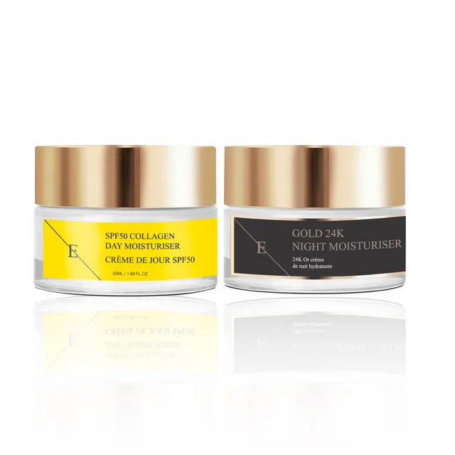 erth-skin-spf50-kollagen-gold-set-2x50ml-tag-nacht image 1