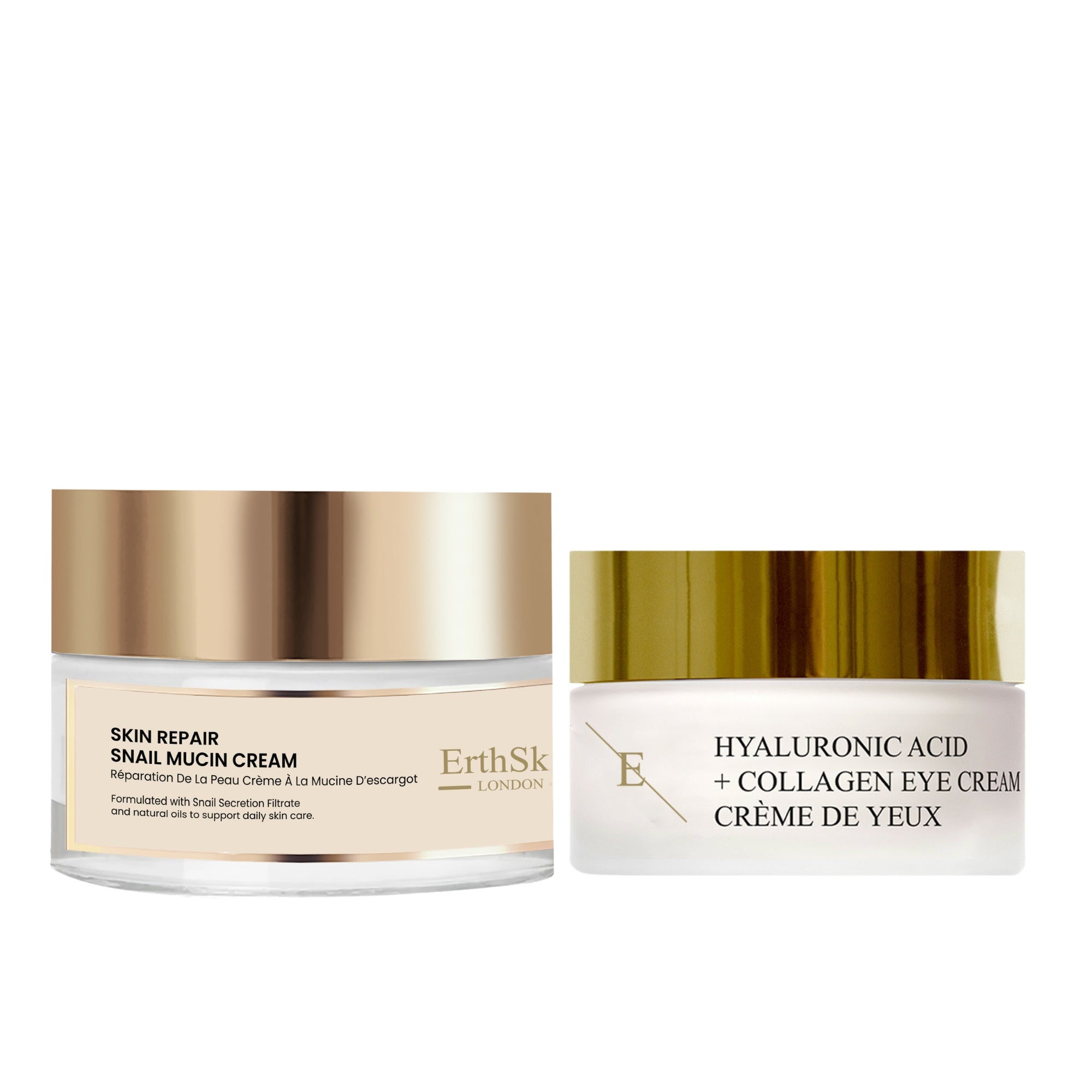 erth-skin-snail-mucin-creme-eye-cream-set-50ml-30ml image 2