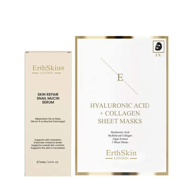 erth-skin-gift-sets-snail-mucin-serum-60ml-mit-maske-3-stk image 1