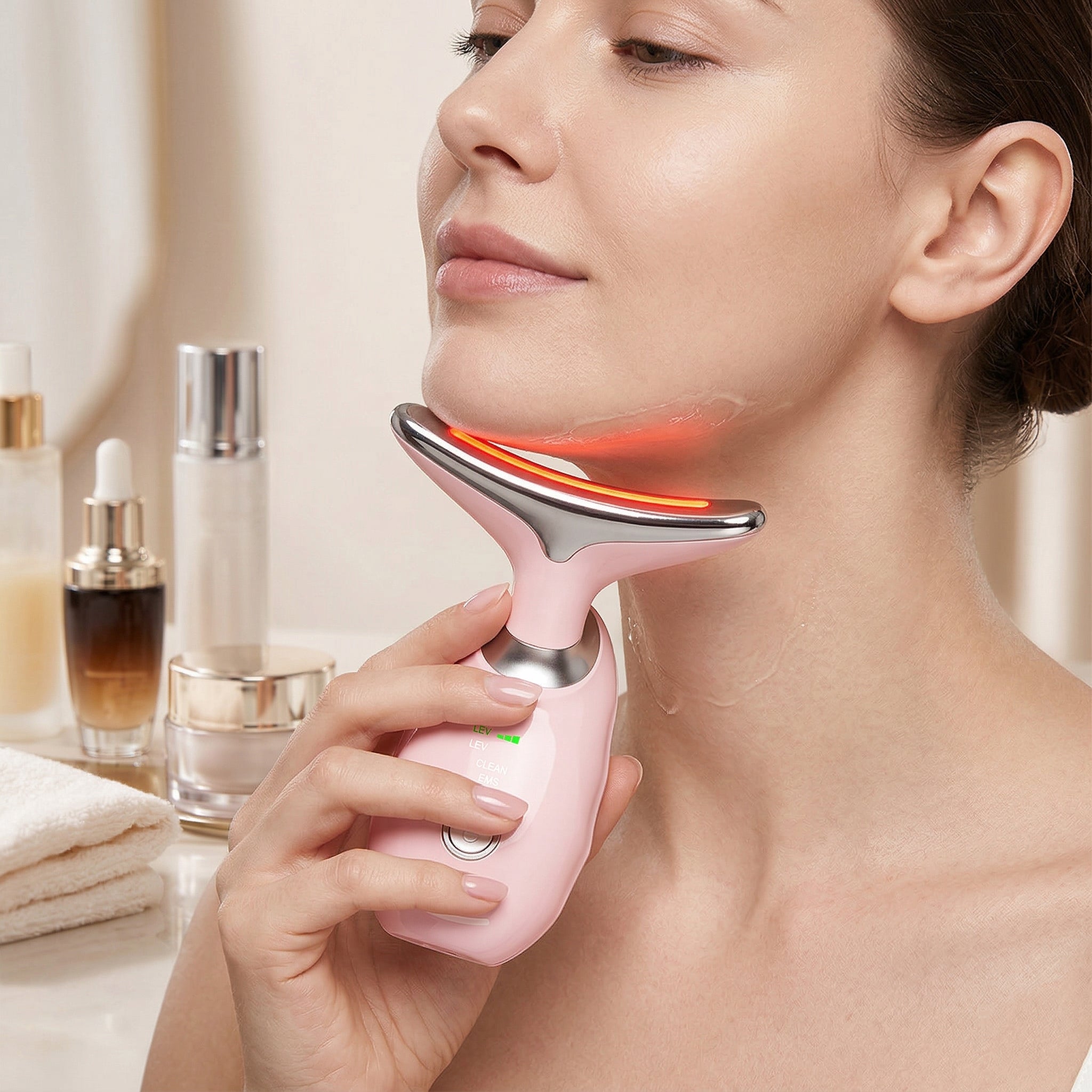 erth-skin-jawline-definer-face-neck-massager-pink-led-w-rme image 7