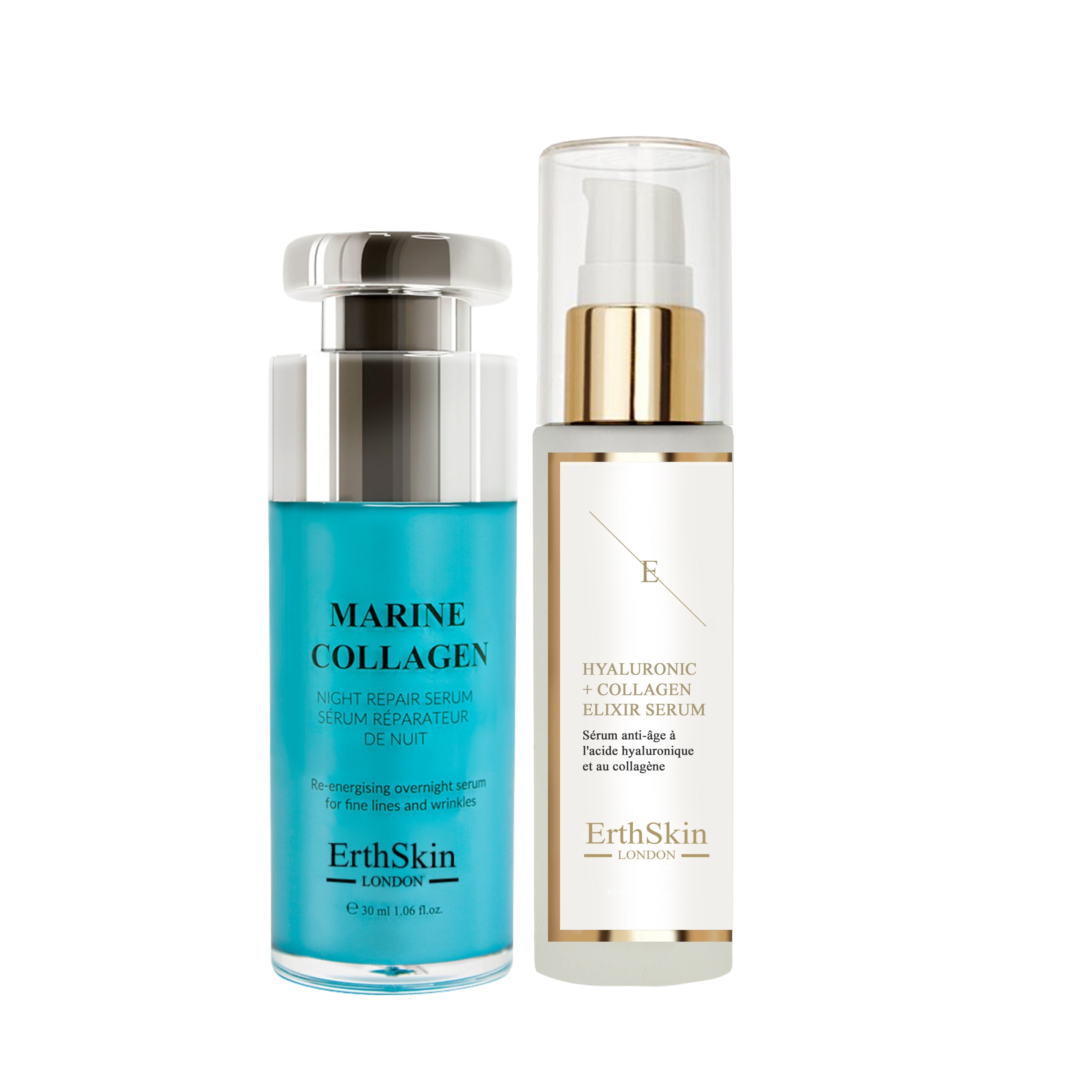 erth-skin-serums-hyaluronic-collagen-serum-gesicht-set-60-30ml image 1