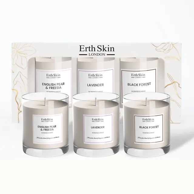 erth-skin-bodycare-tranquil-forest-nights-duftkerzen-set image 1