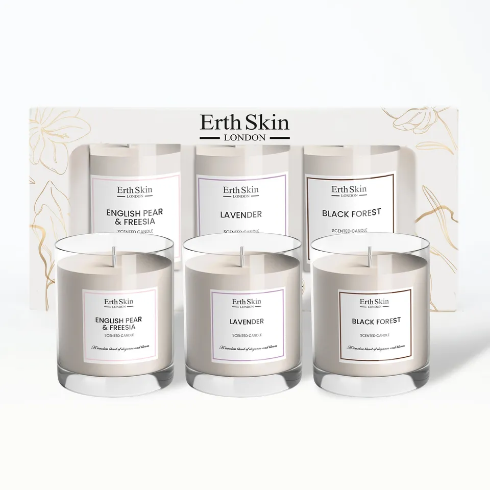 erth-skin-bodycare-tranquil-forest-nights-duftkerzen-set image 1