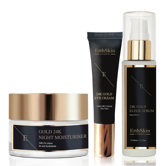 erth-skin-24k-gold-set-serum-gesichtscreme-augencreme image 1