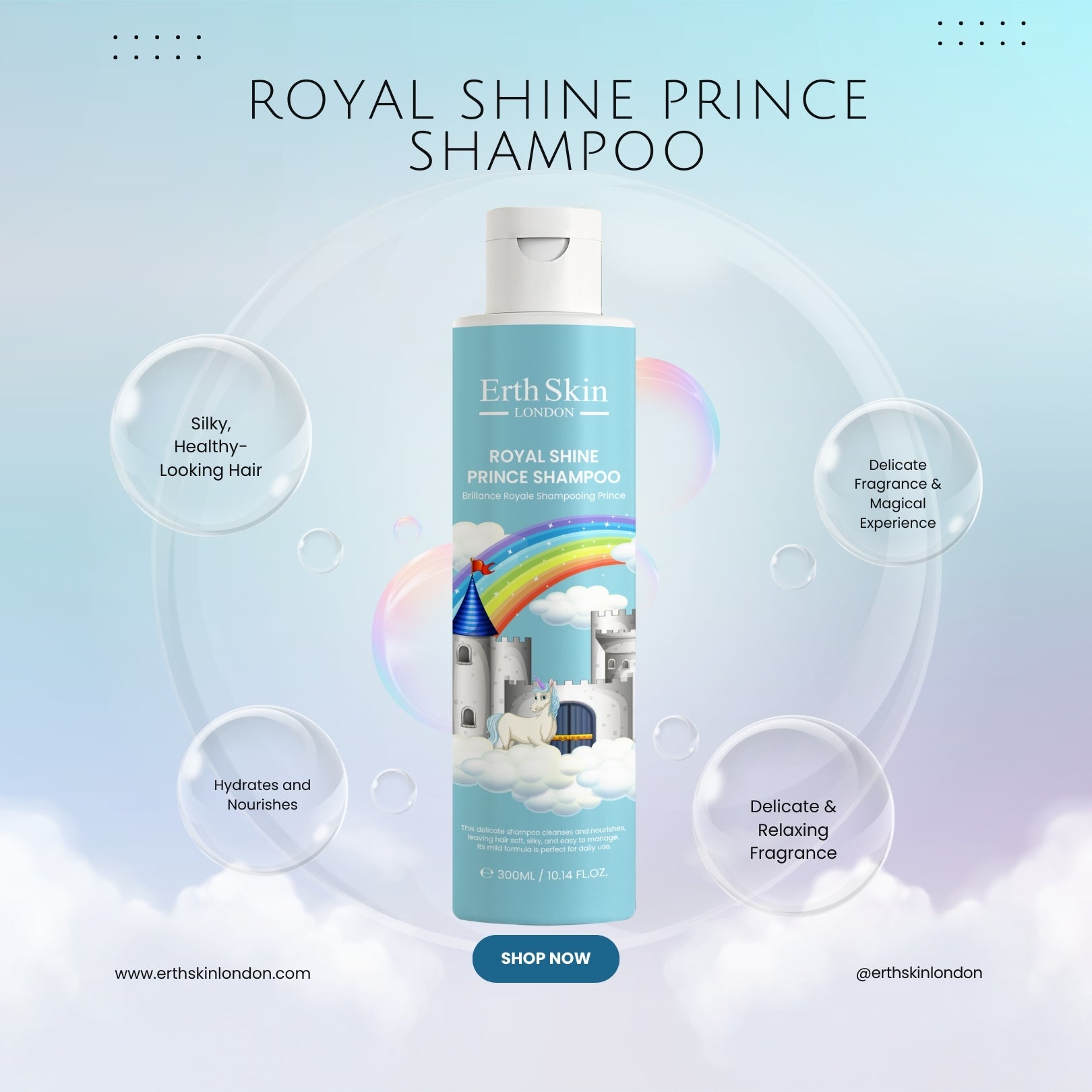 erth-skin-haircare-royal-shine-prince-shampoo-glanz-panthenol image 3