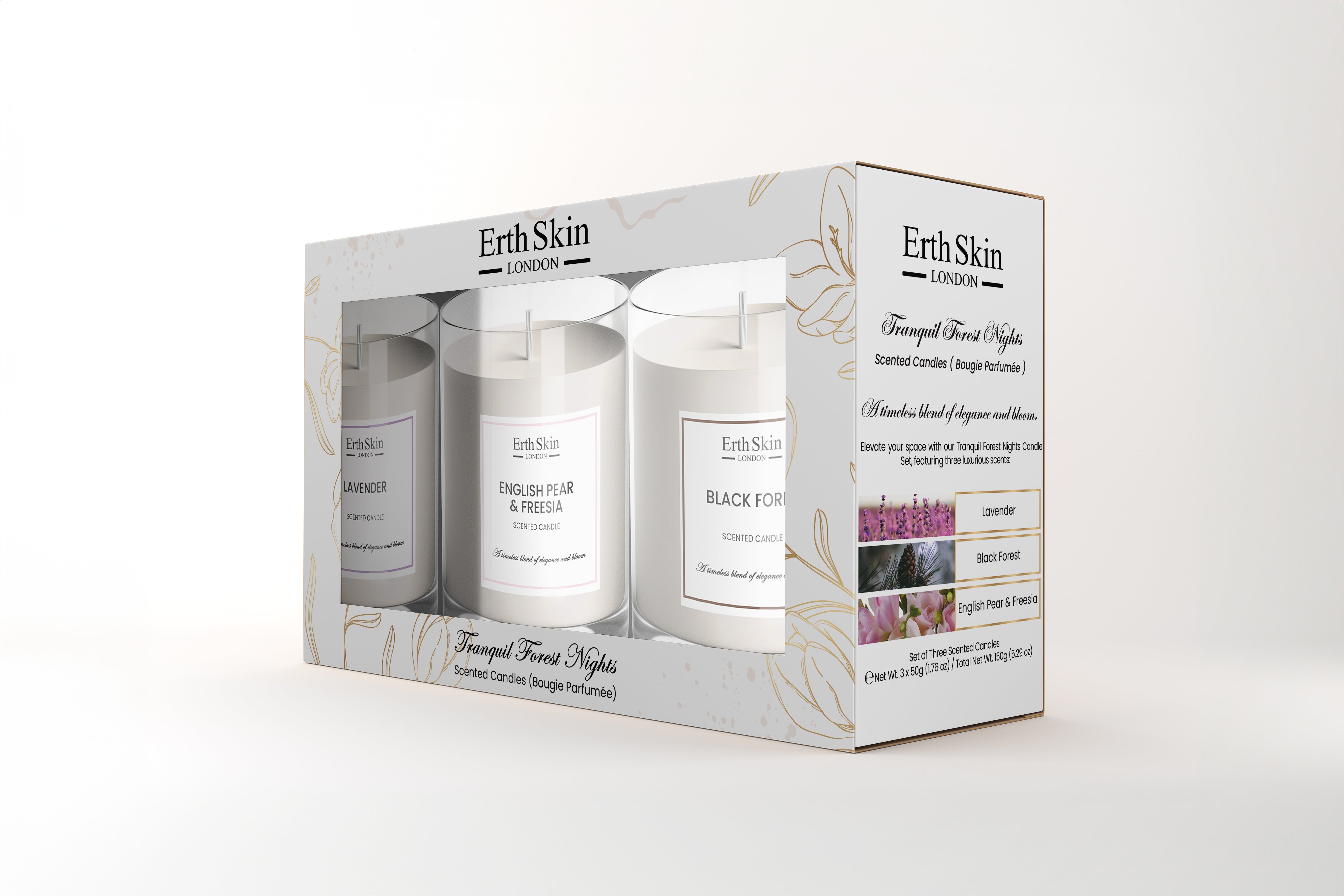 erth-skin-bodycare-tranquil-forest-nights-duftkerzen-set image 2