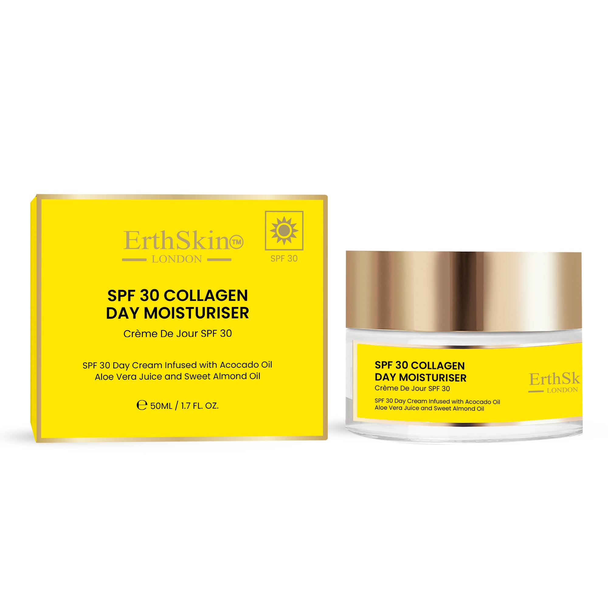 erth-skin-spf-30-collagen-day-cream-tagescreme-50ml-mit-lsf image 1