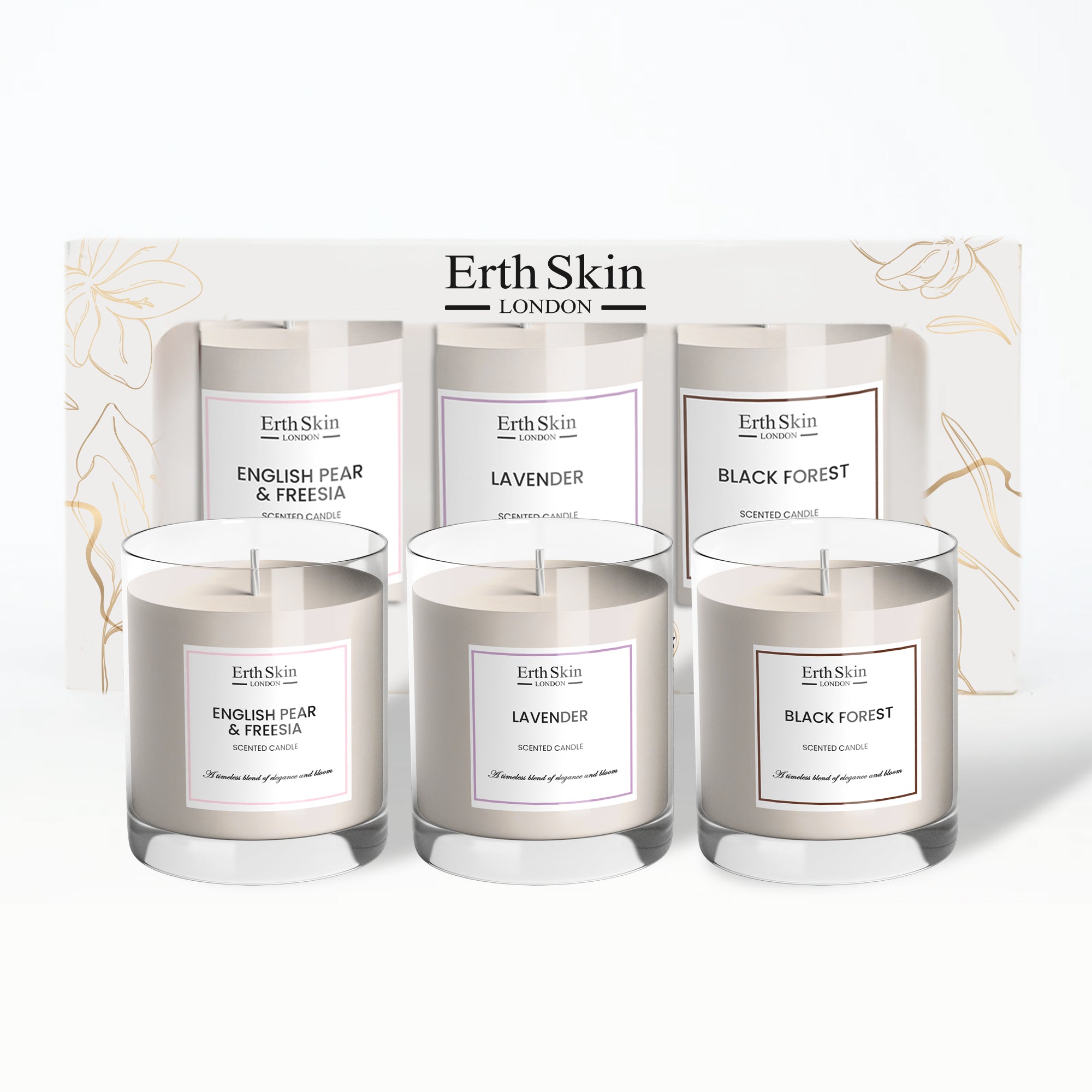erth-skin-bodycare-tranquil-forest-nights-duftkerzen-set image 1