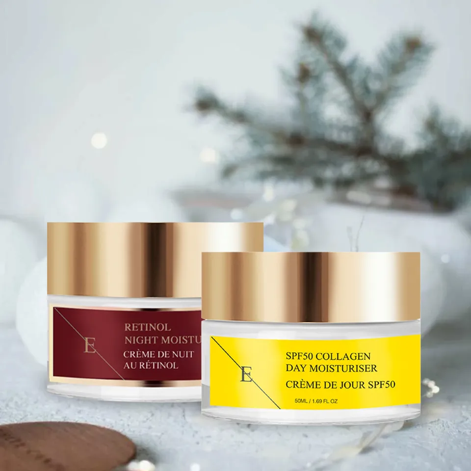 erth-skin-gift-sets-retinol-nacht-collagen-tag-creme-2x50ml-lsf-50 image 1