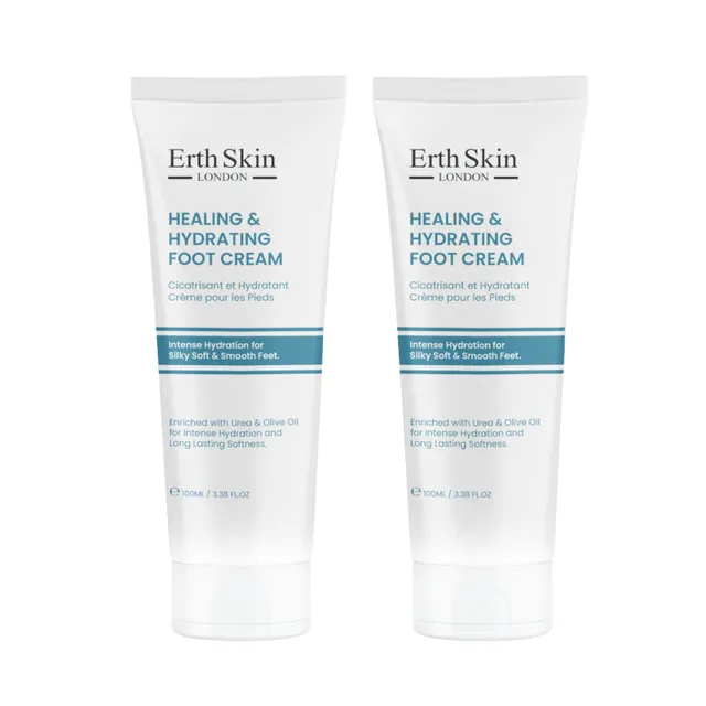 erth-skin-bodycare-healing-foot-cream-fu-creme-2x100ml-urea image 1