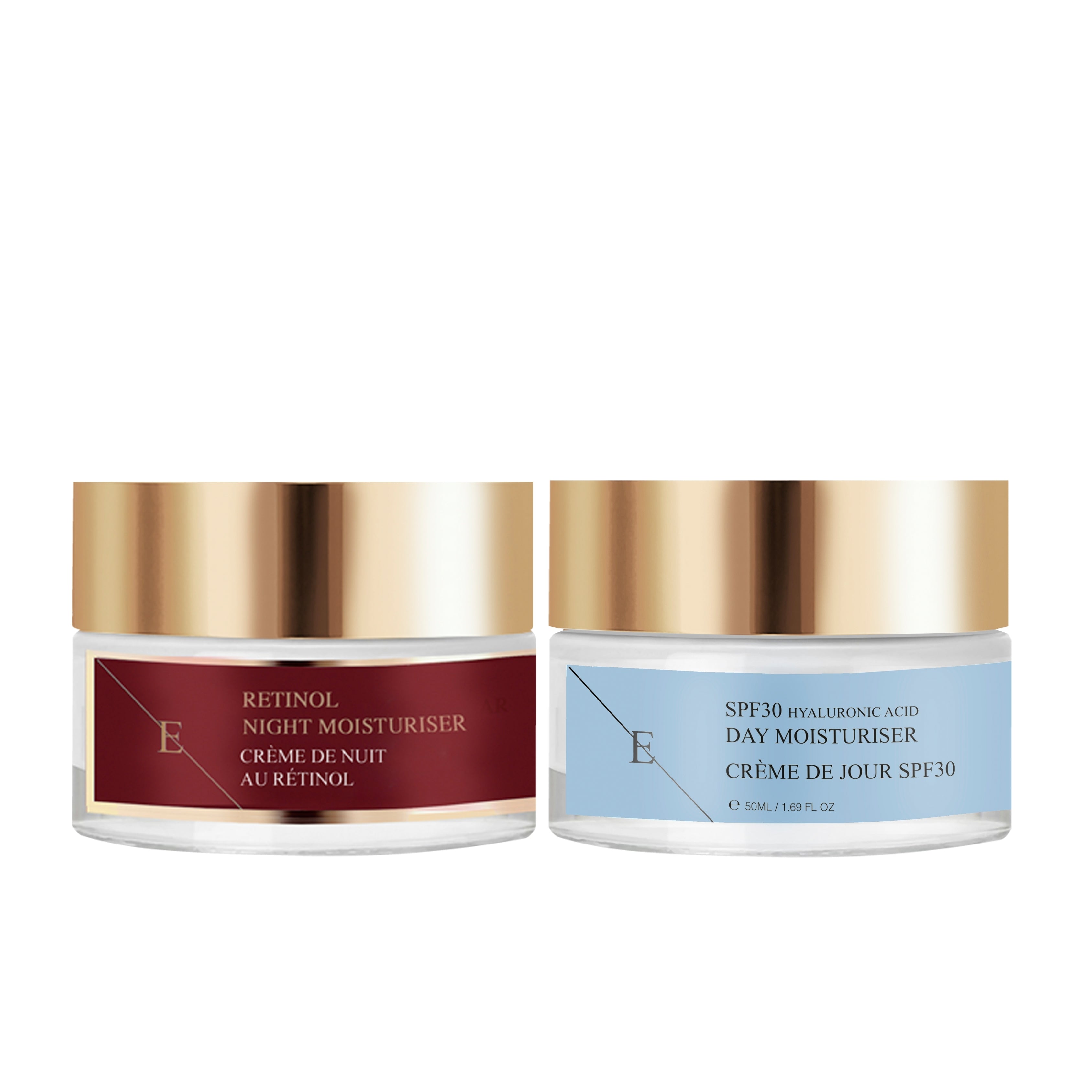 erth-skin-gift-sets-retinol-nacht-spf30-tag-creme-2x50ml image 1