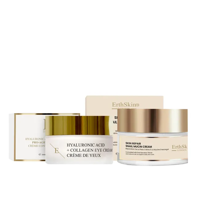 erth-skin-snail-mucin-creme-eye-cream-set-50ml-30ml image 1