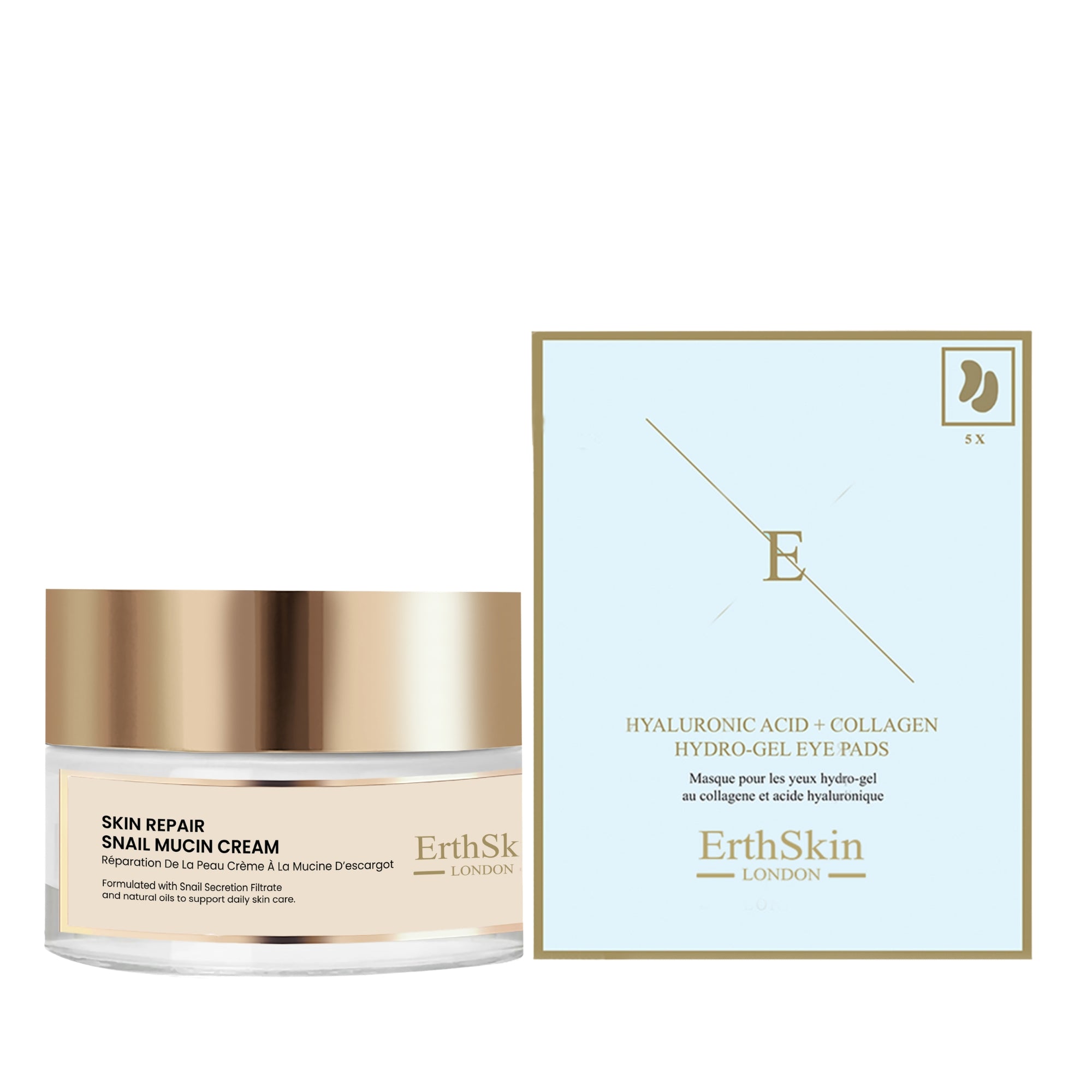erth-skin-gift-sets-schnecken-creme-augenpads-set-f-r-augenringe image 2