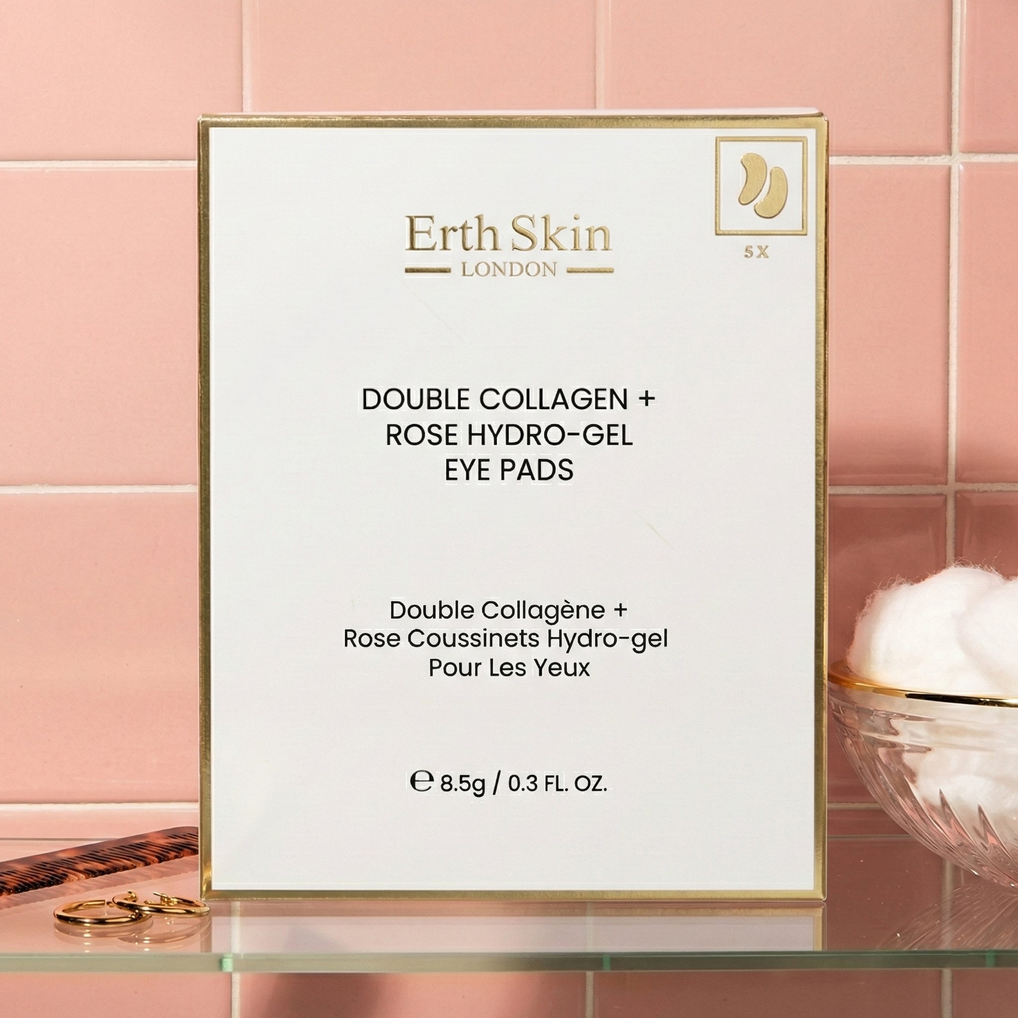 erth-skin-eye-care-double-collagen-rose-hydro-gel-eye-pads-5x2 image 5