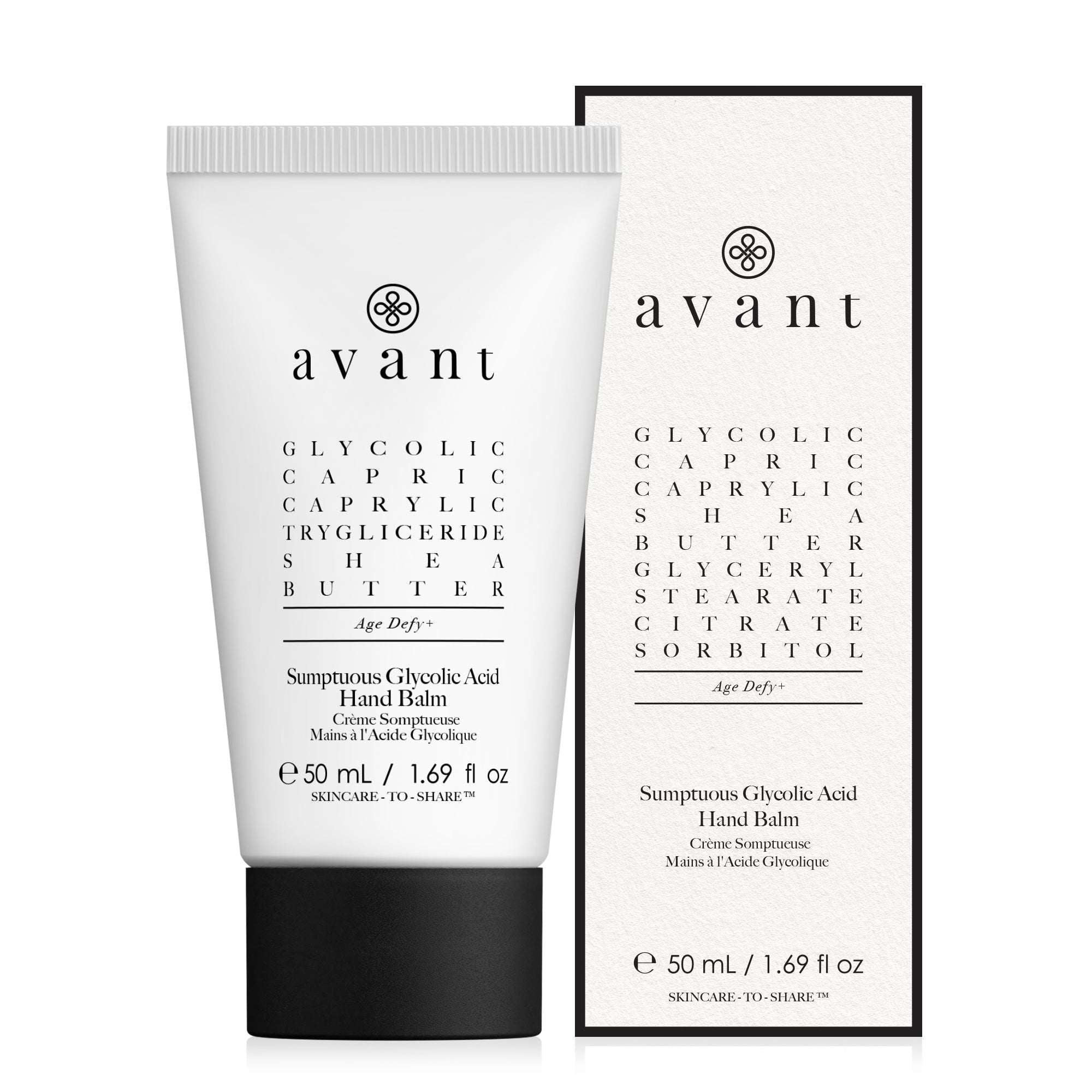 avant-hand-body-glycolic-acid-handcreme-sheabutter image 1