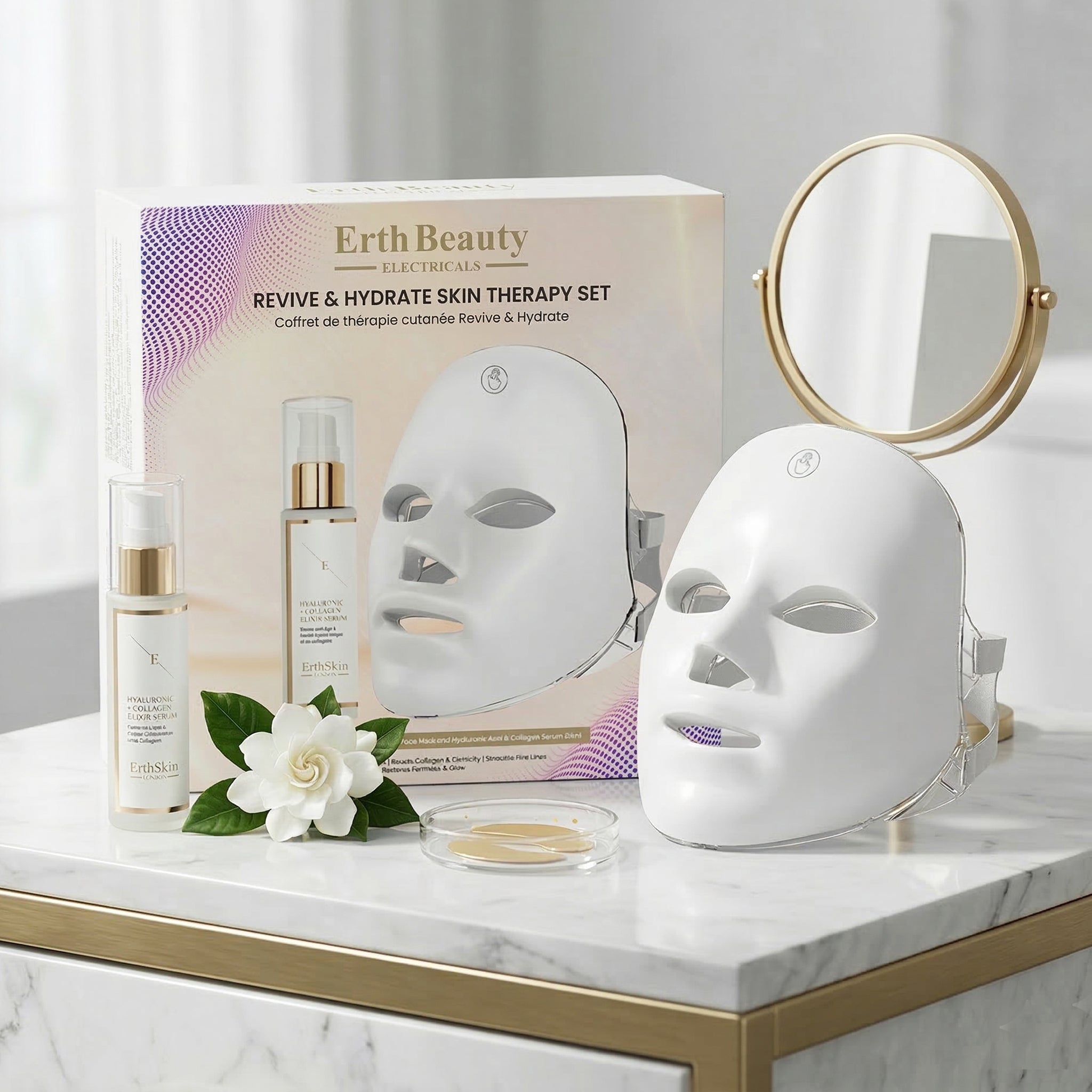erth-skin-gift-sets-revive-hydrate-led-maske-hyaluron-serum image 5