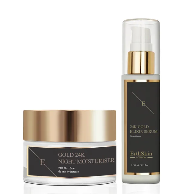 erth-skin-24k-gold-serum-nachtcreme-set-anti-falten image 1