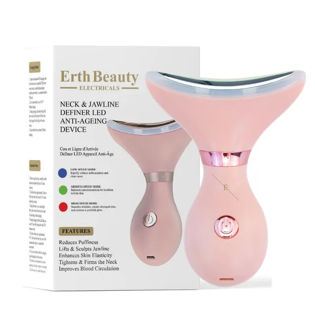 erth-skin-jawline-definer-led-ger-t-hals-rose-gold-anti-age image 1
