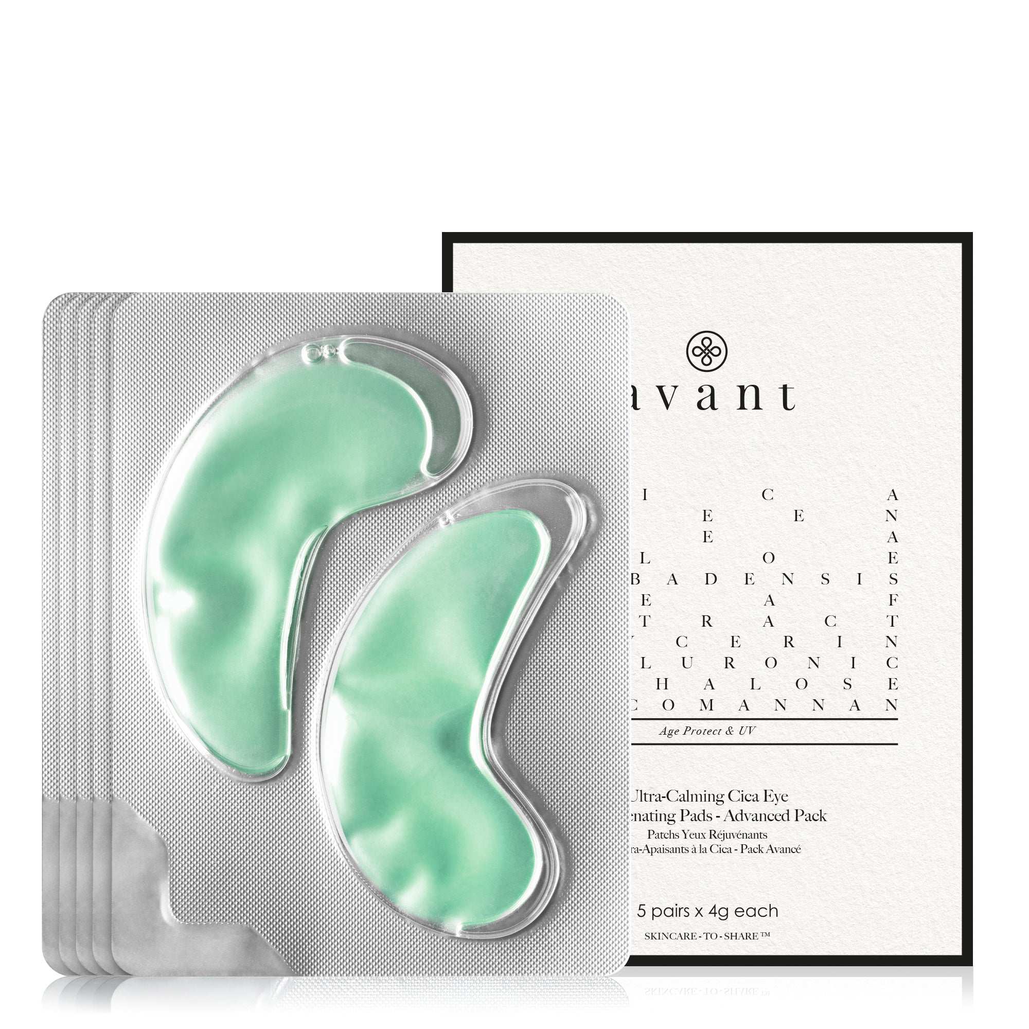 avant-ultra-calming-cica-rejuvenating-augen-pads-beruhigend image 1