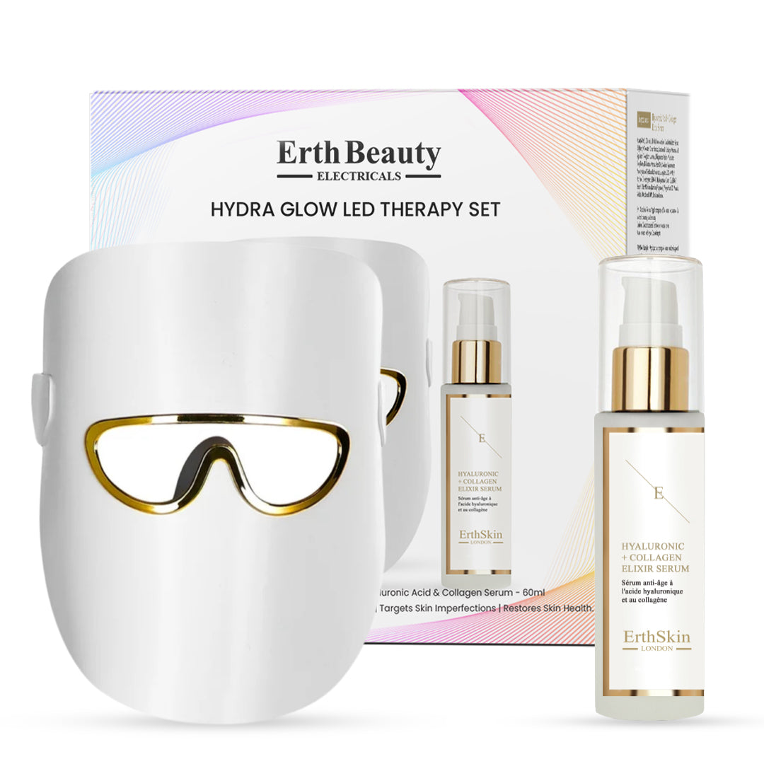 erth-skin-hydra-glow-led-therapy-maske-weiss-mit-ha-serum image 1