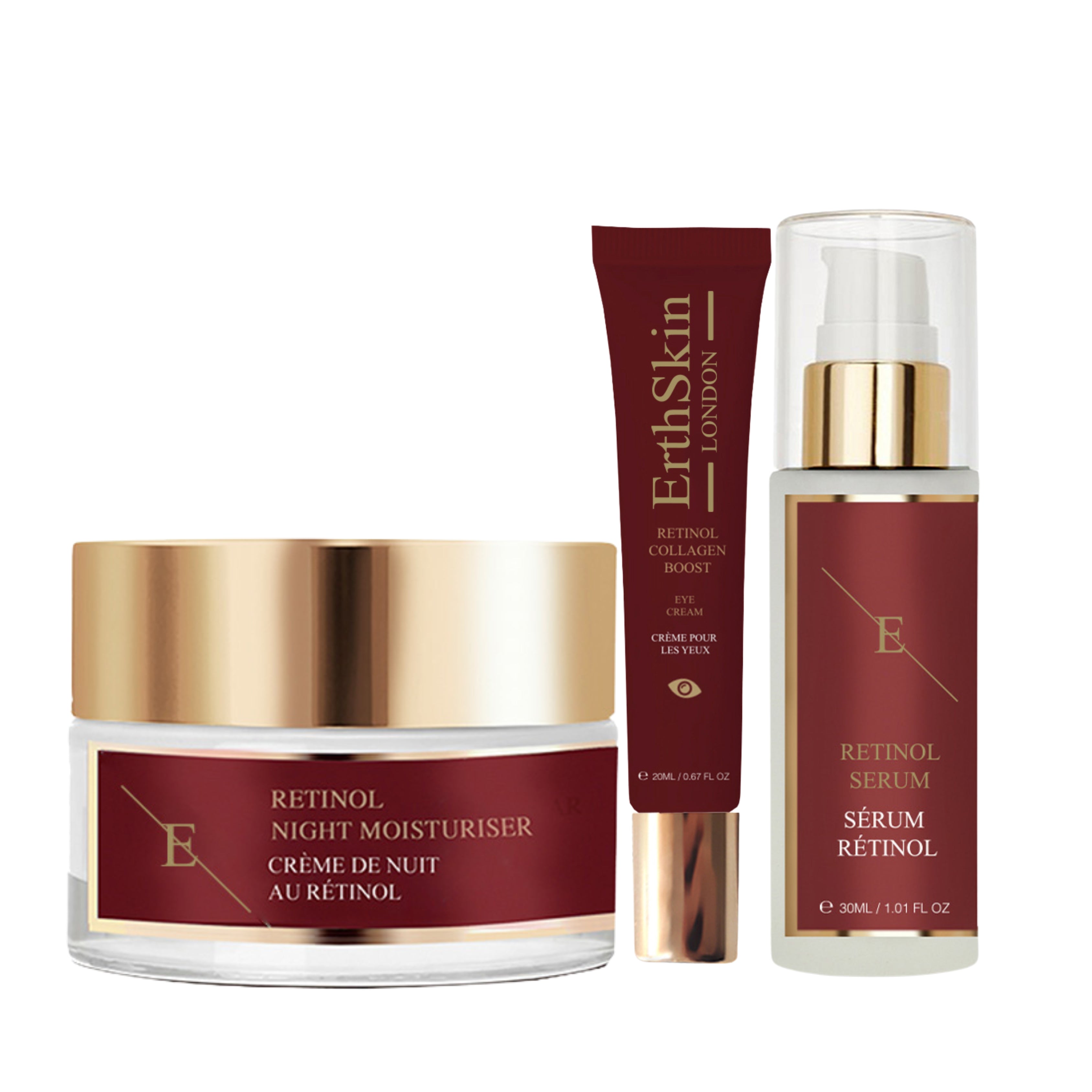 erth-skin-gift-sets-retinol-set-serum-creme-3-teilig-anti-aging image 2