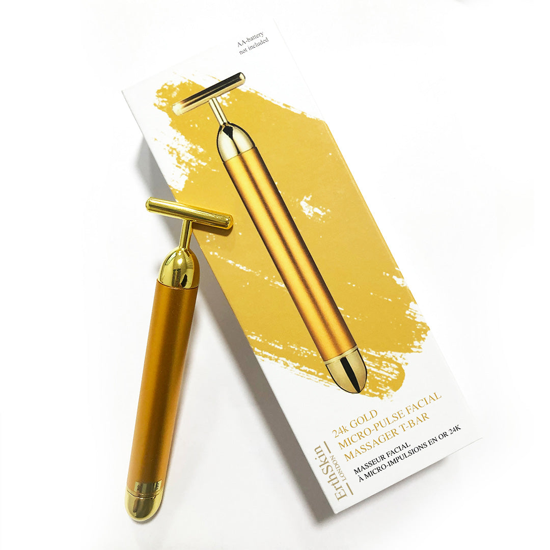 erth-skin-beauty-tools-24k-gold-gesichtsroller-t-bar-mit-vibration image 1