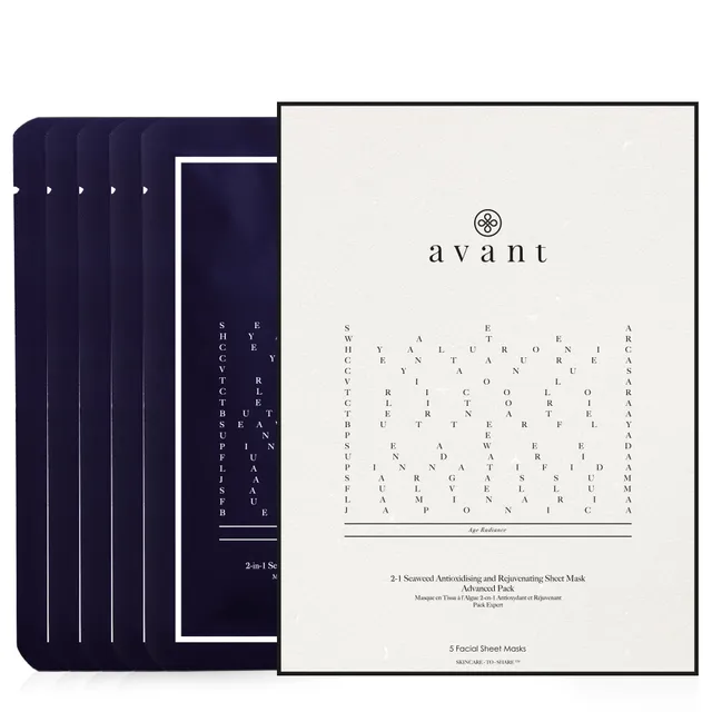 avant-2-1-seaweed-sheet-mask-antioxidativ-single-pack image 1