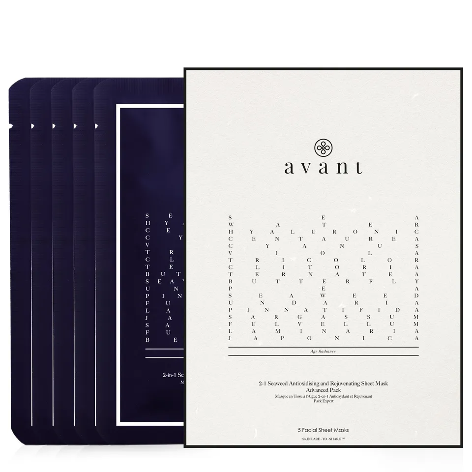 avant-2-1-seaweed-sheet-mask-antioxidativ-single-pack image 1