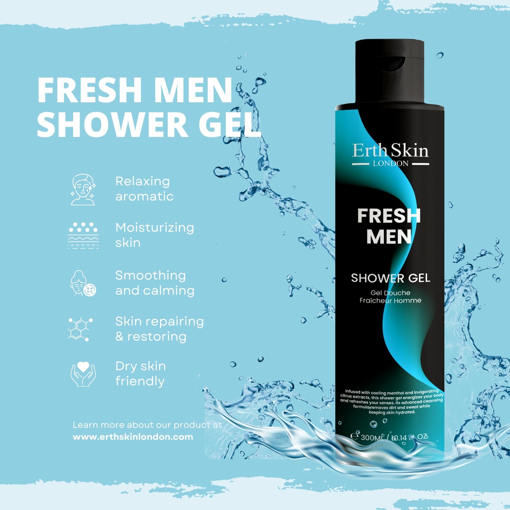 erth-skin-men-care-fresh-men-shower-gel-herren-duschgel-frisch image 4