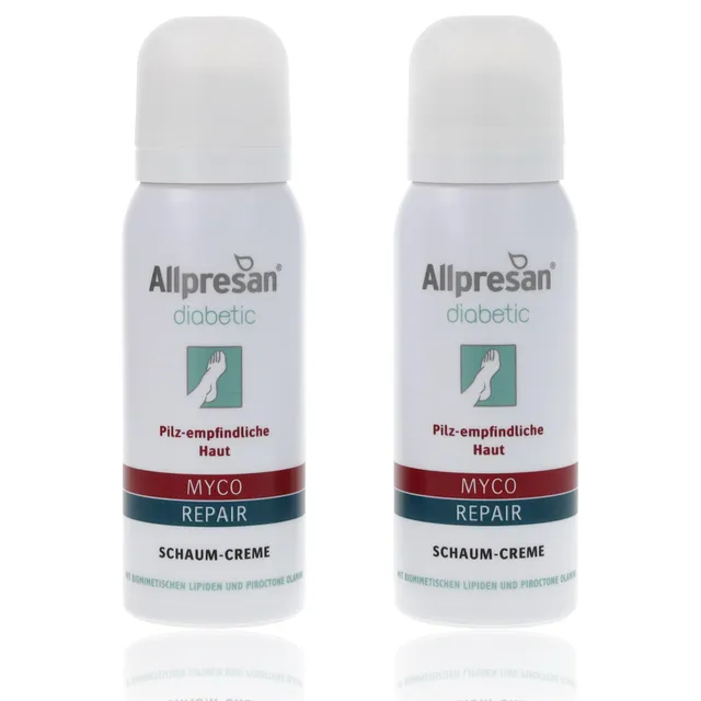 allpresan-diabetic-myco-repair-schaum-creme-2x75ml-pilzschutz image 1