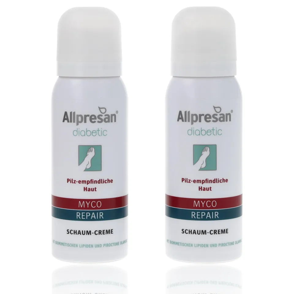 allpresan-diabetic-myco-repair-schaum-creme-2x75ml-pilzschutz image 1