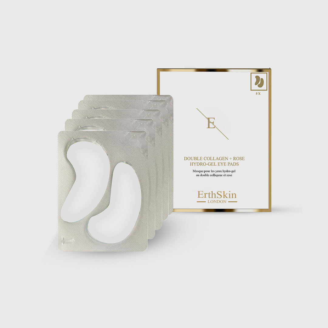 erth-skin-eye-care-double-collagen-rose-hydro-gel-eye-pads-5x2 image 1