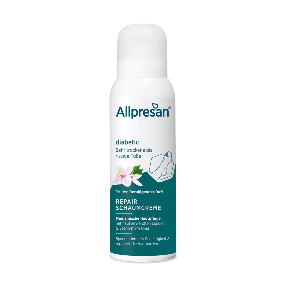allpresan-diabetic-repair-schaum-creme-urea-125ml-duft image 1