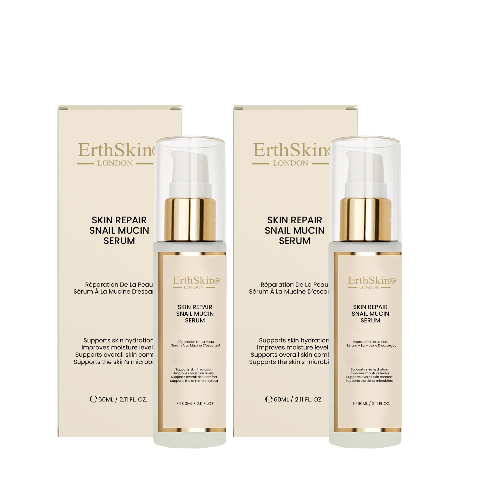 erth-skin-serums-skin-repair-schnecken-serum-2x-60ml-feuchtigkeit image 2