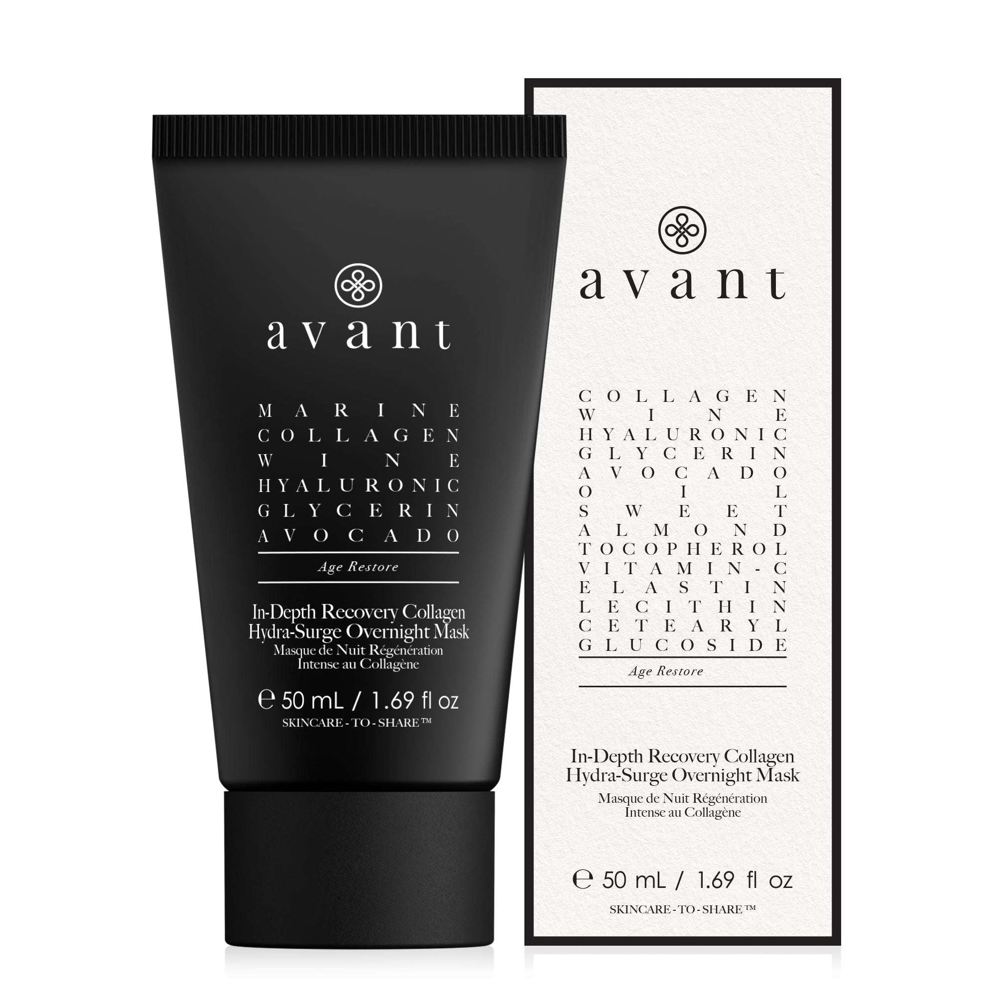 avant-night-creams-in-depth-recovery-collagen-nachtmaske-feuchtigk image 1