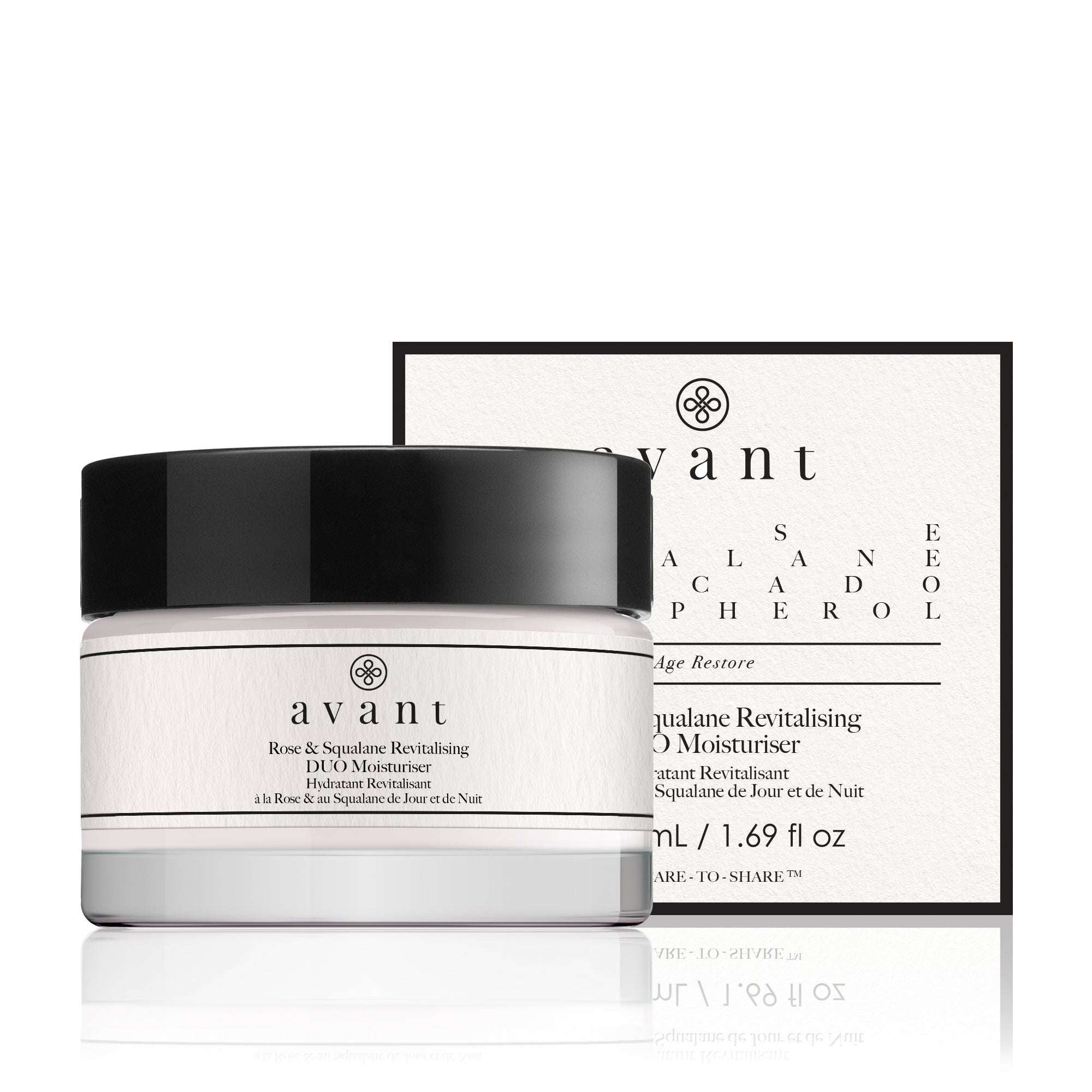 avant-moisturisers-rose-squalane-tages-nachtcreme image 1