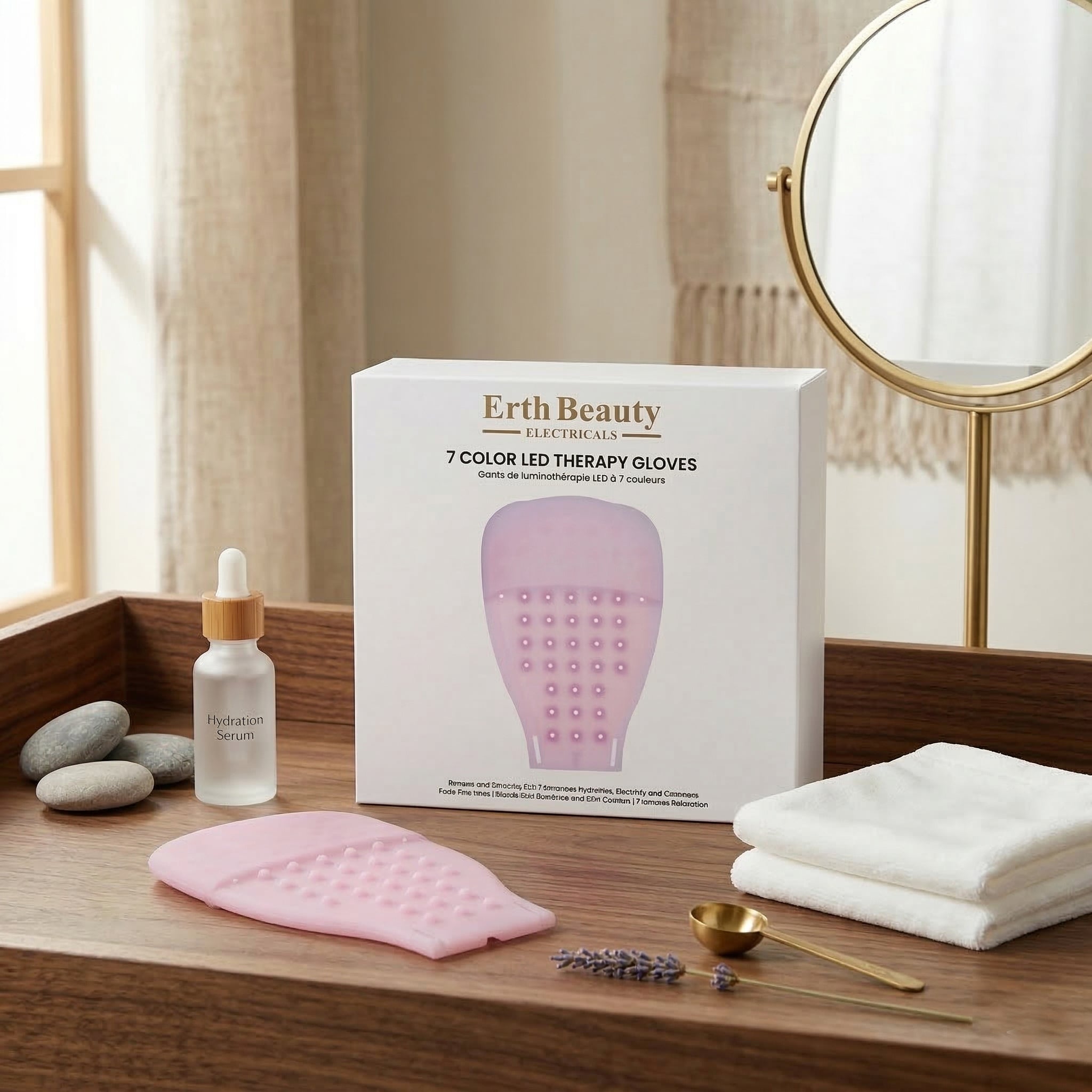 erth-skin-led-maske-therapie-handschuh-7-farben-silikon image 2