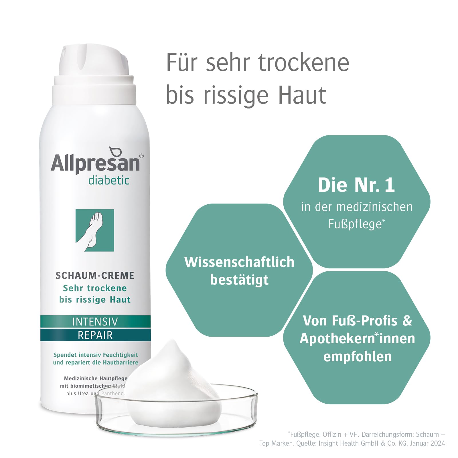 allpresan-diabetic-repair-schaum-creme-urea-2x125-ml-f-r-sehr-trockene-f-e image 3