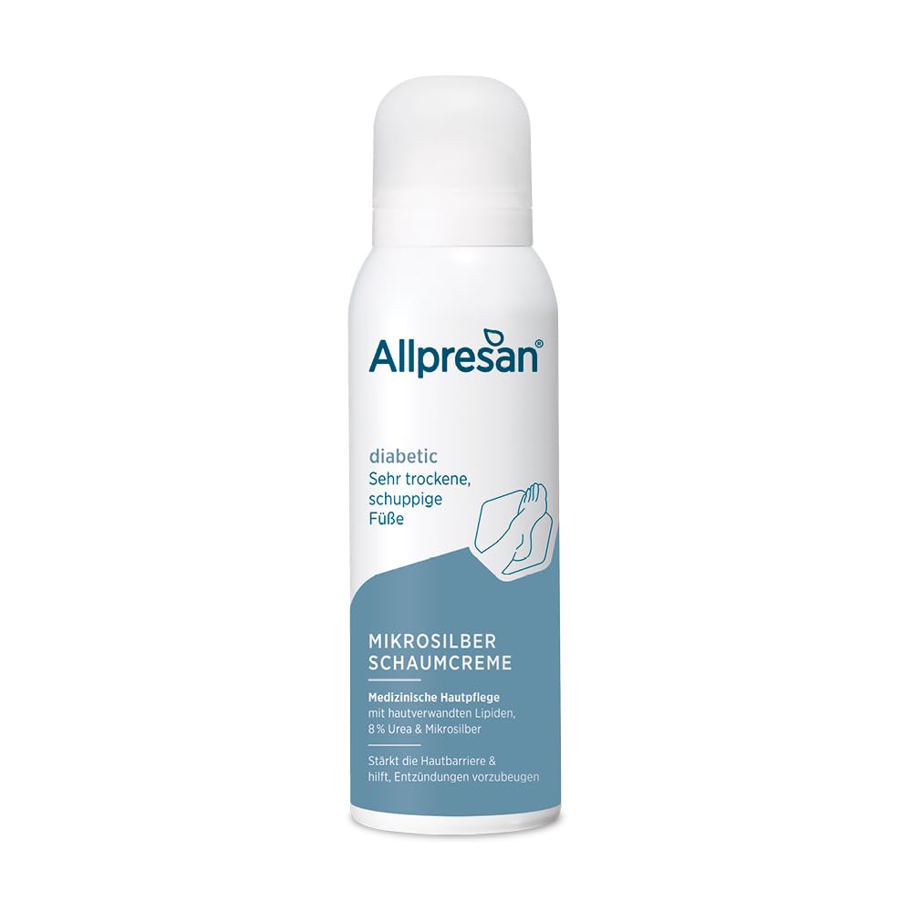 allpresan-diabetic-mikrosilber-schaum-creme-125-ml-trockene-haut image 1