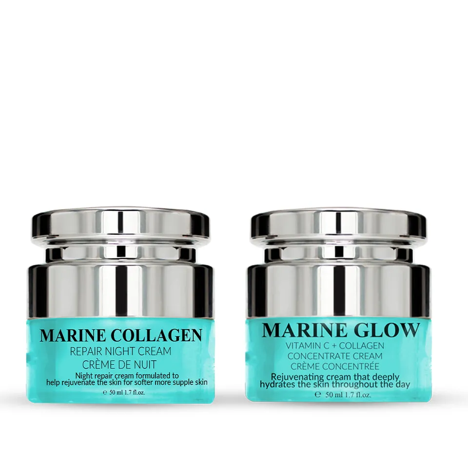 erth-skin-marine-glow-vitamin-c-creme-nachtcreme-2x50ml-kollagen image 1