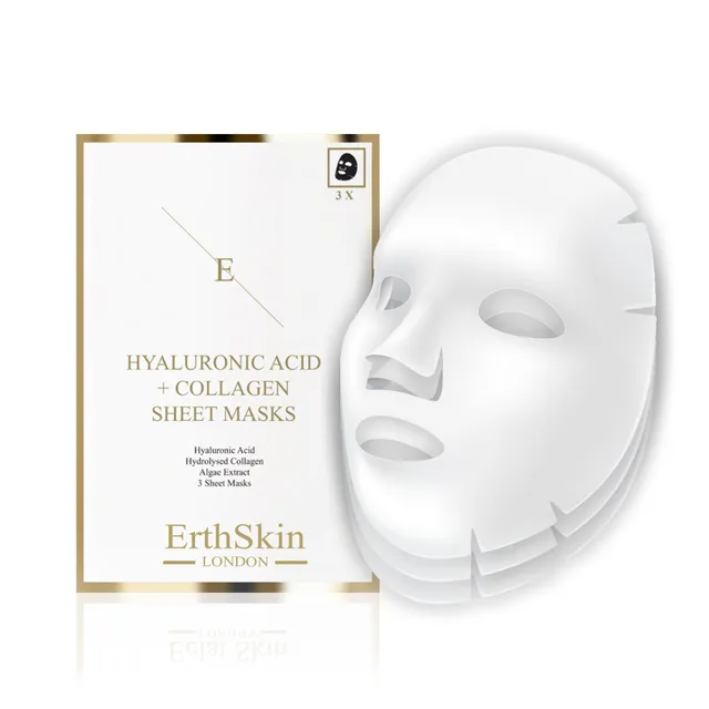 erth-skin-face-masks-hyaluron-collagen-tuchmaske-3-st-ck-feuchtigkeit image 1