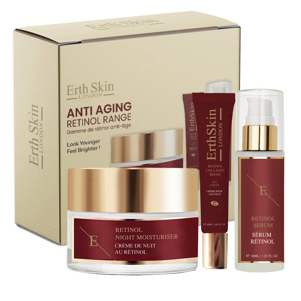 erth-skin-gift-sets-retinol-set-serum-creme-3-teilig-anti-aging image 1