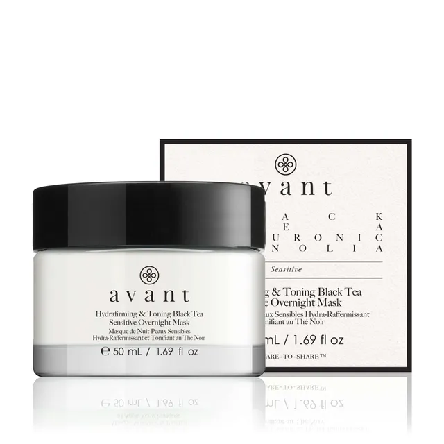 avant-night-creams-hydrafirming-black-tea-nachtmaske-sensitiv image 1